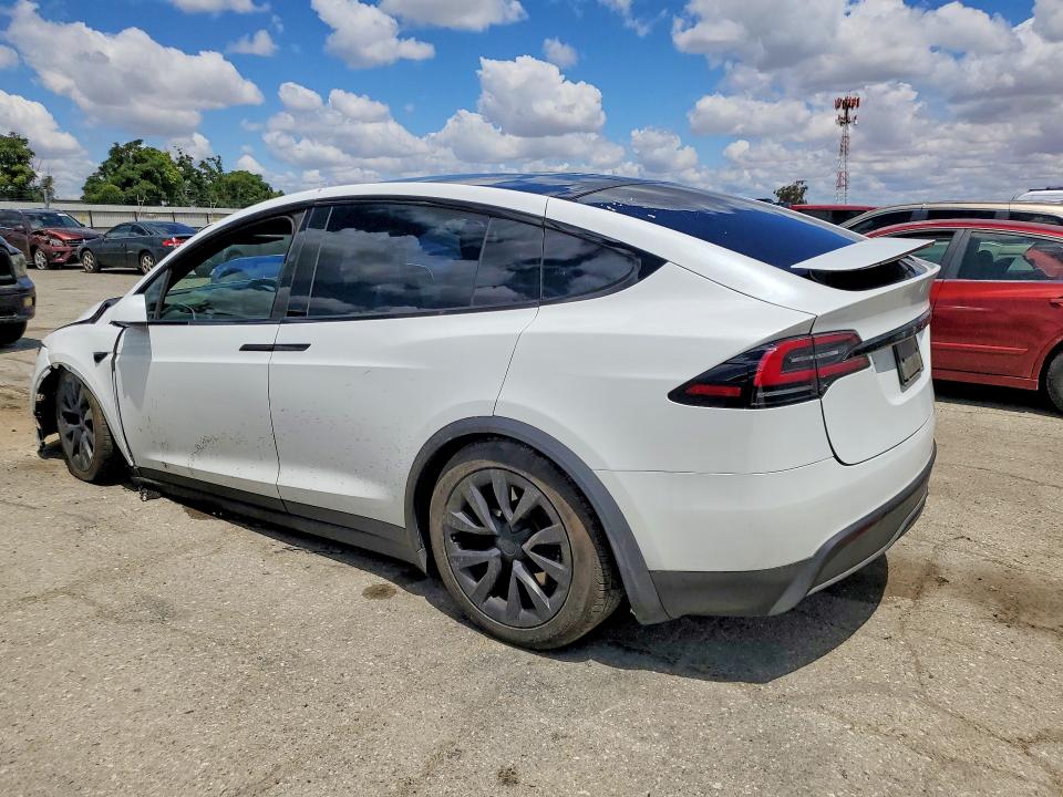 2023 Tesla Model x VIN 7SAXCAE5XPF425711 COPART salvage auction — FRONT END, Ca - Salvage Certificate, sold $23,400 on 2026-07-06 (photo 2)