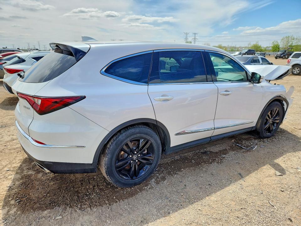 2024 Acura VIN 5J8YE1H37RL001426 COPART salvage auction — FRONT END, Il - Salvage Certificate, sold $8,500 on 2026-07-02 (photo 3)