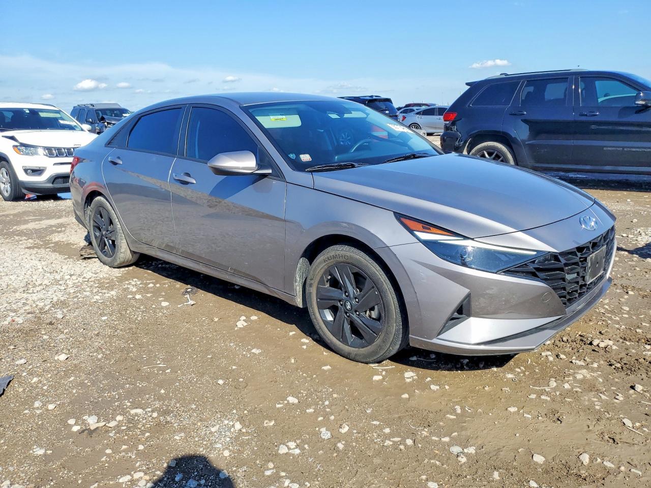 2023 Hyundai Elantra VIN KMHLM4AG4PU605979 COPART salvage auction — Side, TX - CERTIFICATE OF TITLE, sold $4,200 on 2026-07-09 (photo 4)