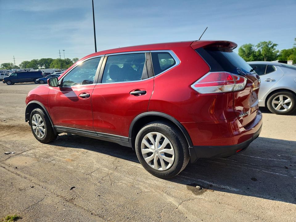 2016 Nissan Rogue VIN KNMAT2MV2GP655114 COPART salvage auction — FRONT END, Id - Salvage Certificate Of Title, sold $650 on 2026-07-27 (photo 2)