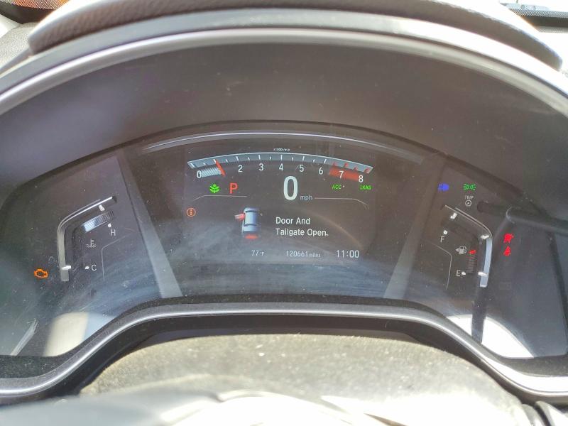 2018 Honda Cr-v VIN 7FARW1H83JE019977 COPART salvage auction — FRONT END, Ar - Cert Of Title-Salvage, sold $4,350 on 2026-07-20 (photo 9)