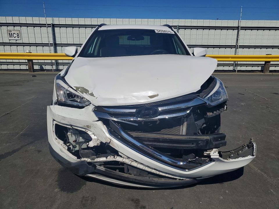 2014 Hyundai Santa fe VIN 5XYZU3LB5EG124664 COPART salvage auction — FRONT END, Ca - Salvage Certificate, sold $525 on 2026-07-08 (photo 5)