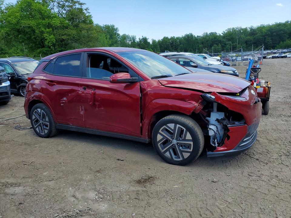 2023 Hyundai Kona VIN KM8K23AG6PU191700 COPART salvage auction — FRONT END, Fl - Certificate Of Destruction, sold $5,300 on 2026-07-02 (photo 4)