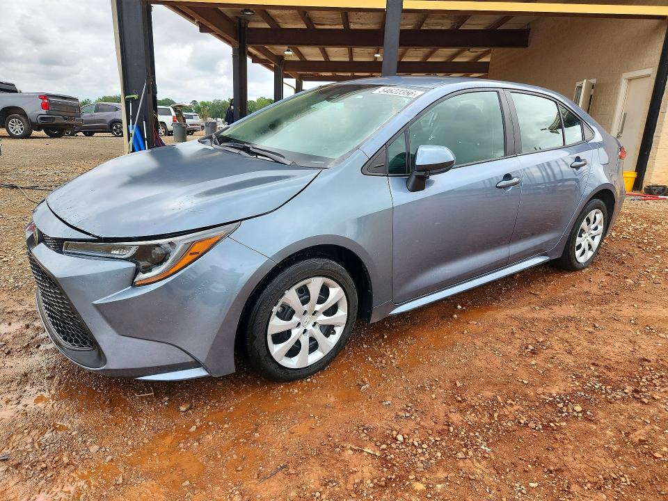 2022 Toyota Corolla VIN 5YFEPMAEXNP390301 COPART salvage auction — SIDE, Salvage Title, sold $125 on 2026-07-29 (photo 1)