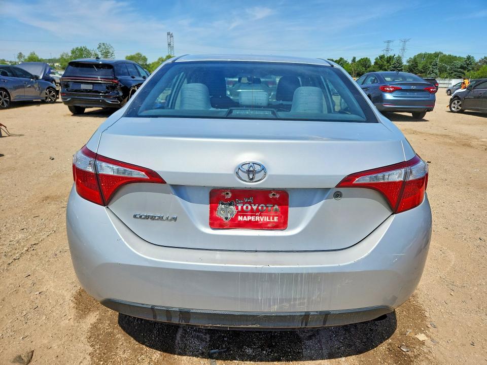 2015 Toyota Corolla VIN 5YFBURHE3FP223701 COPART salvage auction — FRONT END, Il - Salvage Certificate, sold $1,500 on 2026-07-09 (photo 6)