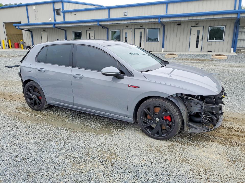 2023 Volkswagen Gti VIN WVWRA7CD5PW191112 COPART salvage auction — REAR END, Nc - Salvage Certificate Of Title, sold $6,700 on 2026-07-23 (photo 4)