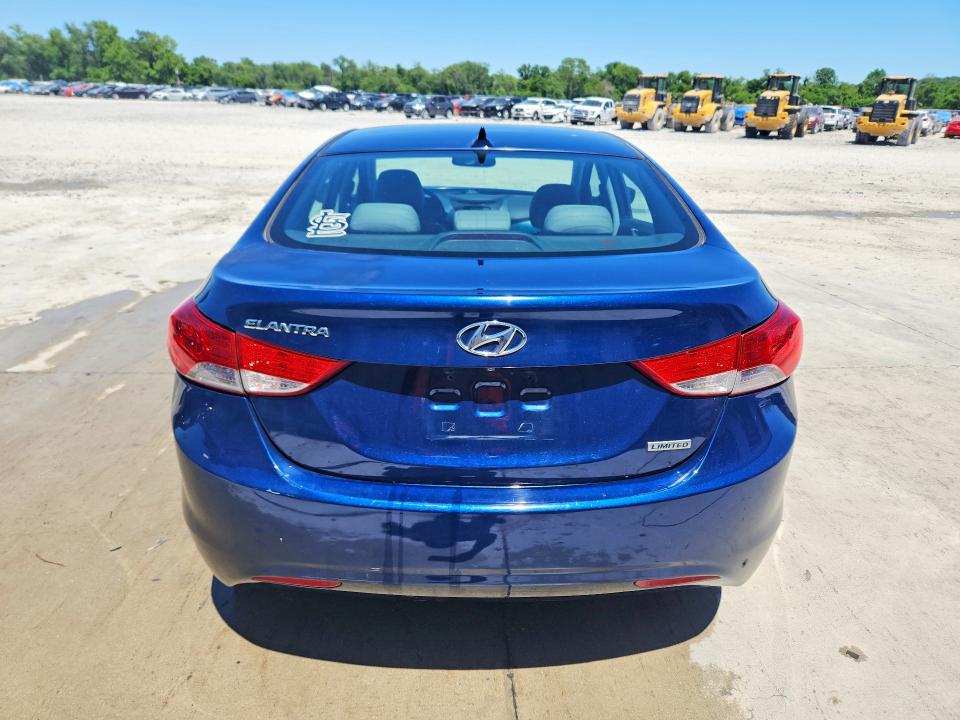 2013 Hyundai VIN KMHDH4AE5DU633969 COPART salvage auction — FRONT END, Il - Salvage Certificate, sold $1,000 on 2026-07-06 (photo 6)