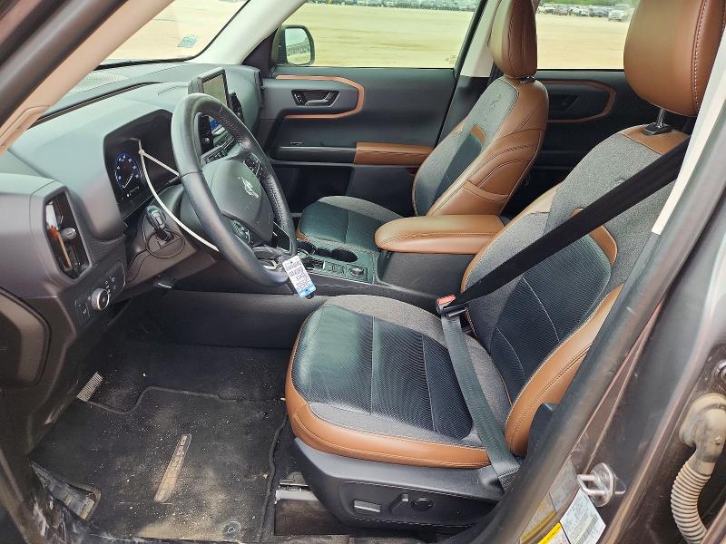 2022 Ford Bronco VIN 3FMCR9C6XNRD17715 COPART salvage auction — REAR END, Tx - Salvage Vehicle Title, sold $7,800 on 2026-07-30 (photo 7)