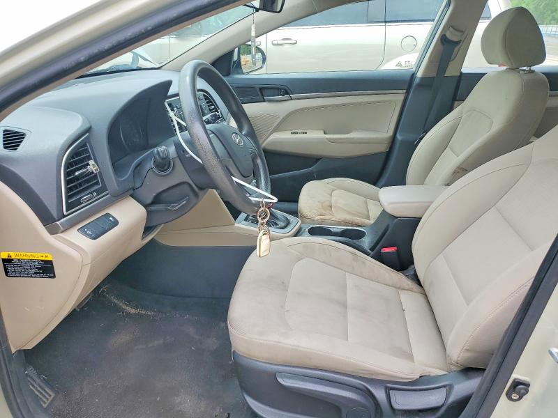 2017 Hyundai Elantra VIN KMHD74LF4HU127564 COPART salvage auction — UNDERCARRIAGE, PA - CERTIFICATE OF SALVAGE, sold $1,200 on 2026-07-02 (photo 7)