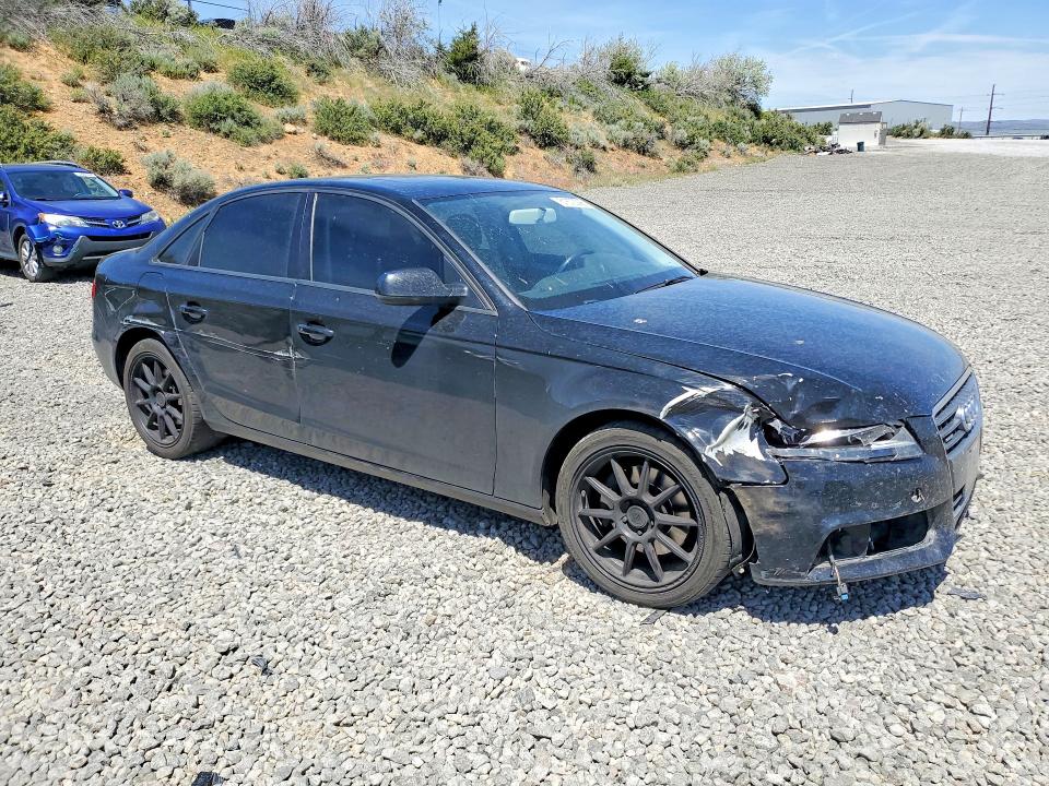 2010 Audi A4 VIN WAUDFAFL9AN010941 COPART salvage auction — FRONT END, Nv - Salvage Title, sold $650 on 2026-07-16 (photo 4)