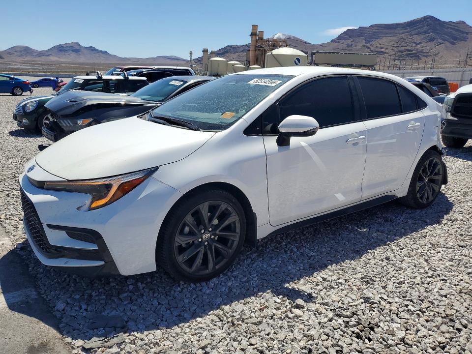 2025 Toyota Corolla VIN 5YFS4MCE6SP220747 COPART salvage auction — REAR END, Nv - Salvage Title, sold $7,000 on 2026-07-15 (photo 1)