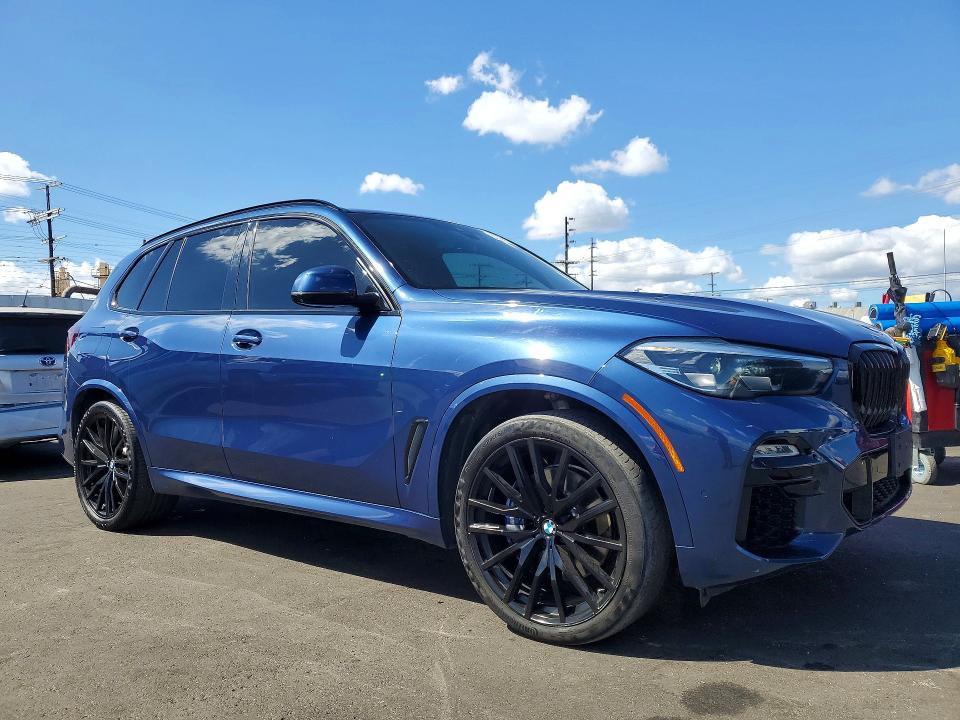 2021 BMW X5 VIN 5UXCR4C04M9G33559 COPART salvage auction — SIDE, Ca - Salvage Certificate (P), sold $31,250 on 2026-07-03 (photo 4)
