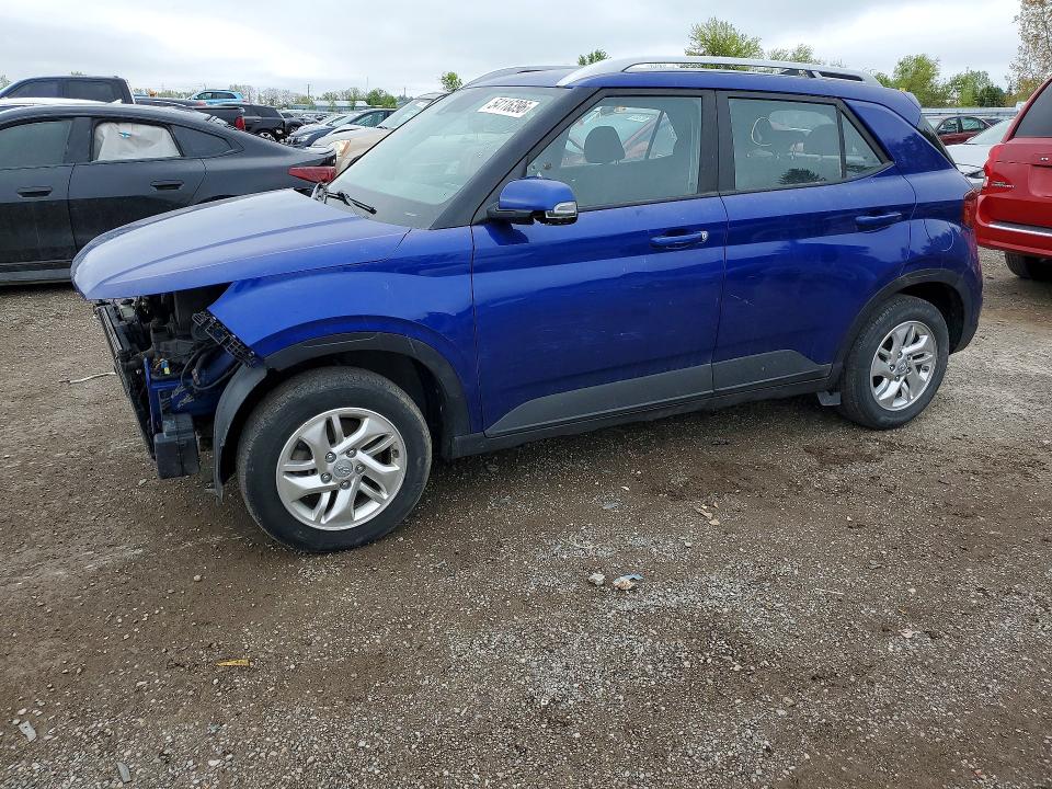 2021 Hyundai VIN KMHRC8A30MU106108 COPART salvage auction — FRONT END, On - Permit Salvage, sold $2,600 on 2026-07-16 (photo 1)