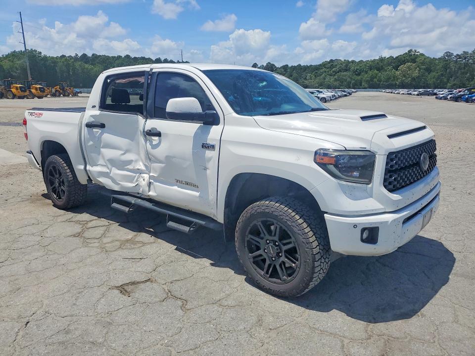 2020 Toyota Tundra VIN 5TFDY5F11LX879642 COPART salvage auction — SIDE, GA - CERT OF TITLE-SALVAGE, sold $18,000 on 2026-07-20 (photo 4)