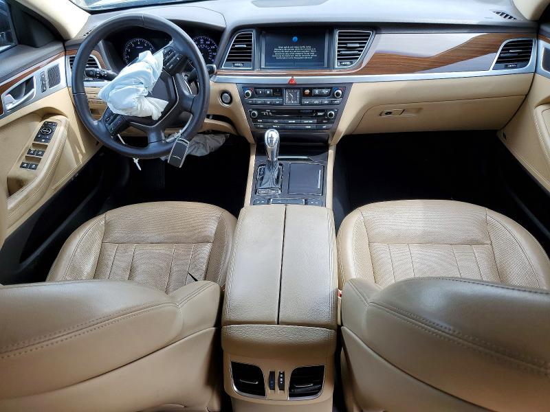 2017 Genesis G80 VIN KMHGN4JE6HU177931 COPART salvage auction — FRONT END, Fl - Certificate Of Destruction, sold $2,100 on 2026-07-10 (photo 8)