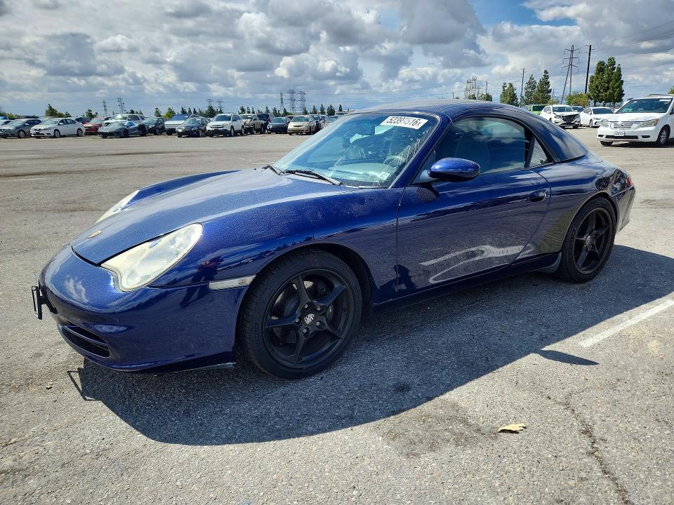 2003 Porsche 911 VIN WP0CA29913S652769 — COPART salvage auction photo