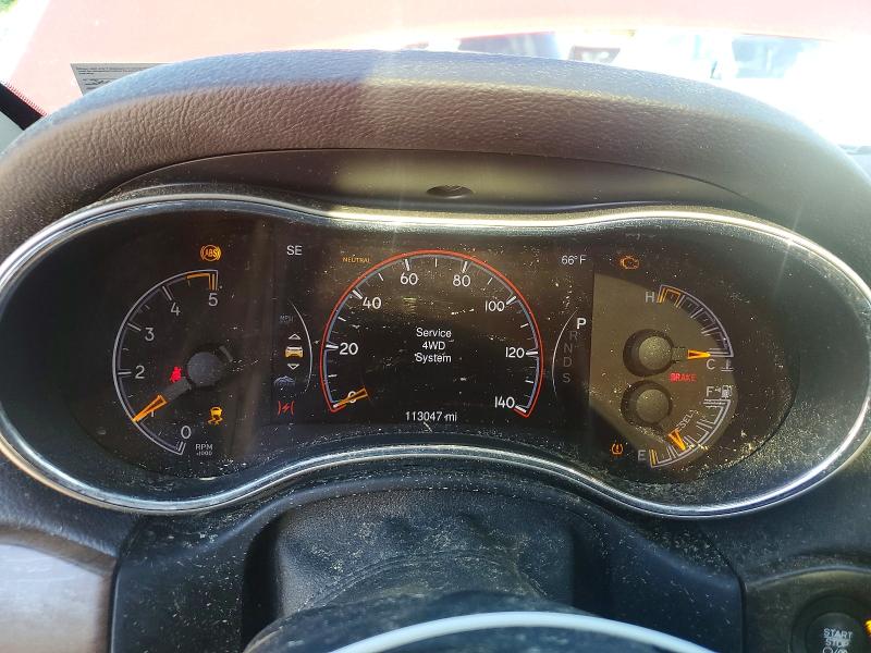 2015 Jeep Grand cherokee VIN 1C4RJFBM8FC675710 COPART salvage auction — MECHANICAL, WV - CERTIFICATE OF TITLE (P), sold $3,100 on 2026-08-04 (photo 9)