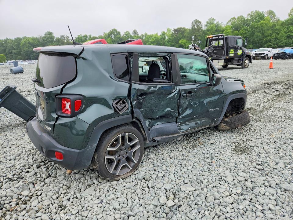 2021 Jeep VIN ZACNJCAB5MPM33993 COPART salvage auction — SIDE, Nc - Salvage Certificate Of Title, sold $600 on 2026-08-12 (photo 3)