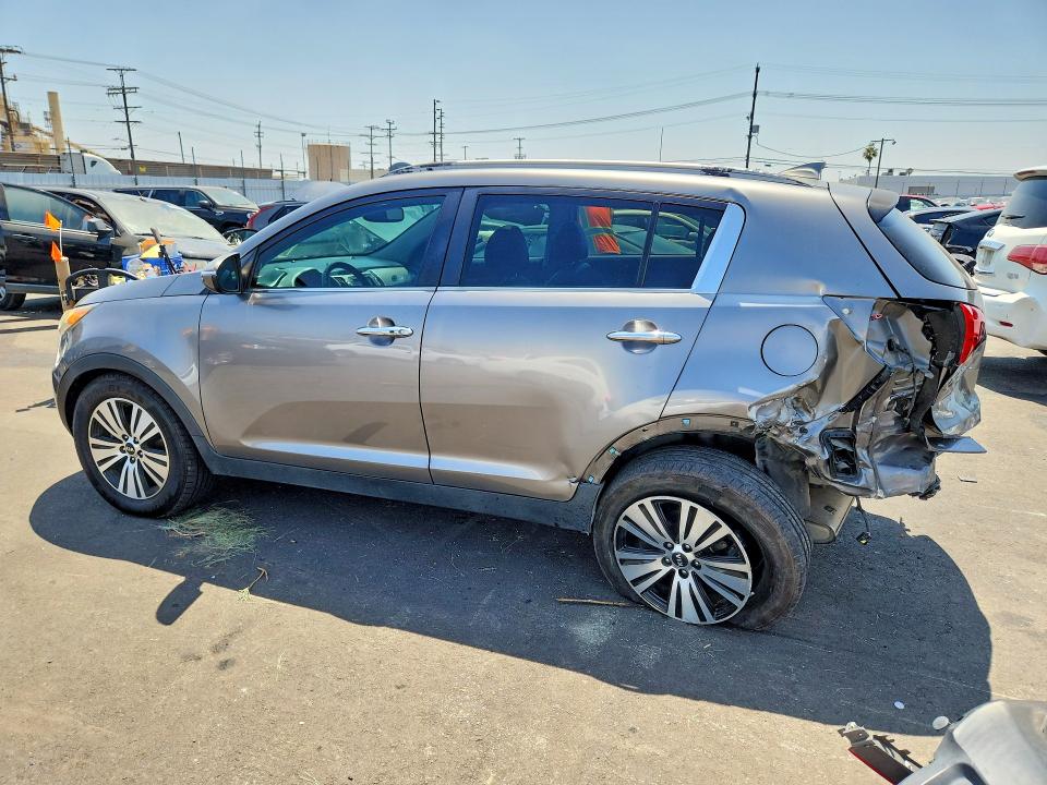 2015 Kia Sportage VIN KNDPC3AC3F7788594 COPART salvage auction — REAR END, Ca - Salvage Certificate, sold $1,300 on 2026-07-08 (photo 2)