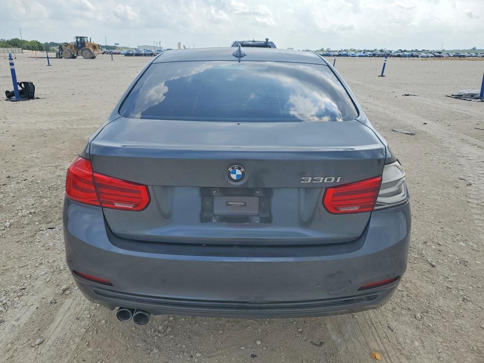 2017 BMW 3er VIN WBA8B9C53HK675850 COPART salvage auction — FRONT END, TX - CERTIFICATE OF TITLE, sold $5,400 on 2026-07-23 (photo 6)