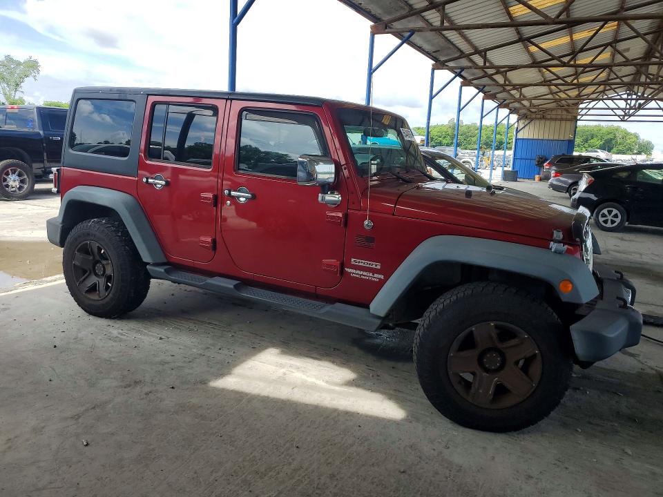 2012 Jeep Wrangler / VIN 1C4BJWDG9CL184177 COPART salvage auction — MECHANICAL, Mt - Certificate Of Title, sold $3,300 on 2026-07-09 (photo 4)