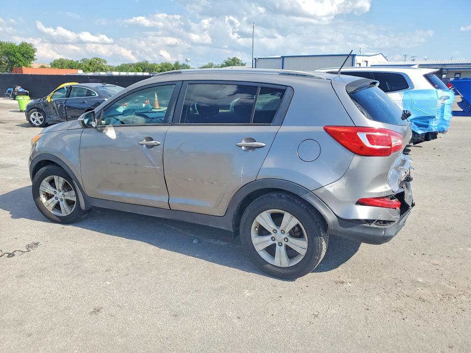 2012 Kia Sportage VIN KNDPB3A22C7283555 COPART salvage auction — REAR END, Fl - Cert Of Title Slvg Rebuildable, sold $2,400 on 2026-07-09 (photo 2)