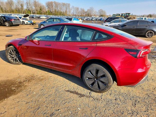 2025 Tesla Model 3 VIN 5YJ3E1EA1SF068267 COPART salvage auction — FRONT END, Md - Cert Of Salvage > 75% Damage, sold $5,500 on 2026-07-24 (photo 2)