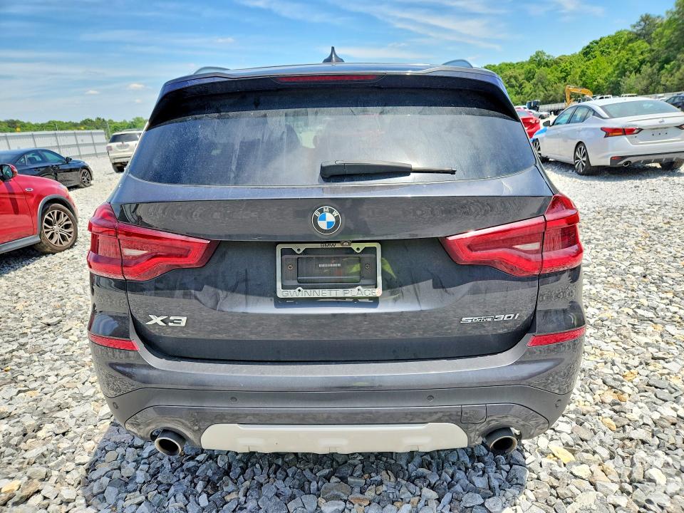 2019 BMW X3 VIN 5UXTR7C56KLR51483 COPART salvage auction — UNDERCARRIAGE, GA - CERT OF TITLE-SALVAGE, sold $9,100 on 2026-07-09 (photo 6)