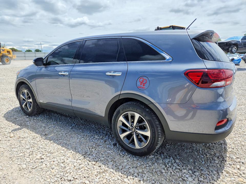 2020 Kia Sorento VIN 5XYPGDA5XLG678085 COPART salvage auction — HAIL, Id - Salvage Certificate Of Title, sold $1,200 on 2026-07-21 (photo 2)