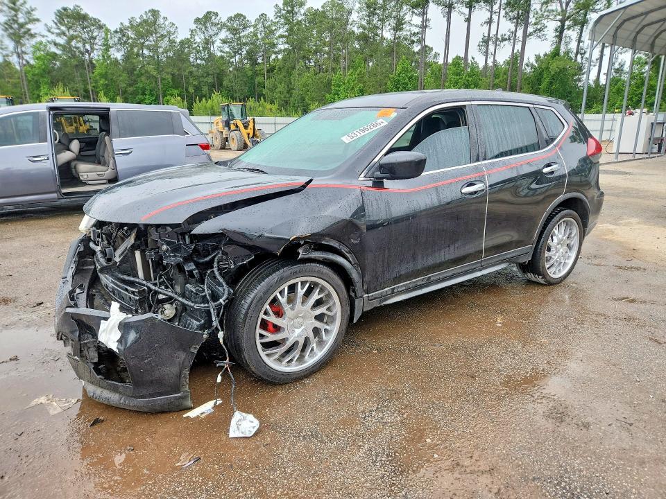 2018 Nissan Rogue VIN KNMAT2MT3JP529740 COPART salvage auction — FRONT END, Sc - Cert Of Title-Salvage, sold $1,200 on 2026-07-13 (photo 1)