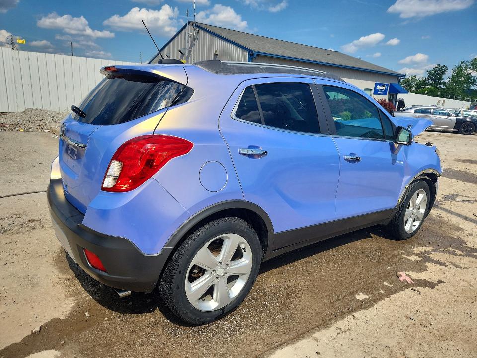 2015 Buick Encore VIN KL4CJFSB4FB222852 COPART salvage auction — FRONT END, Ky - Bill Of Sale/Part Only/No Titl, sold $725 on 2026-07-16 (photo 3)