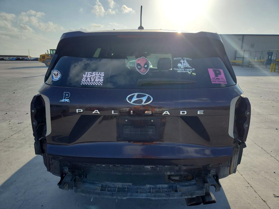 2020 Hyundai VIN KM8R14HE3LU069432 COPART salvage auction — REAR END, Tx - Salvage Vehicle Title, sold $275 on 2026-07-21 (photo 6)