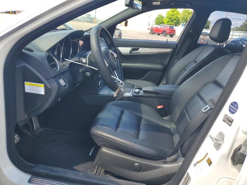 2014 Mercedes-benz C-klasse VIN WDDGF4HB9ER317603 COPART salvage auction — MECHANICAL, Oh - Certificate Of Title, sold $1,450 on 2026-07-29 (photo 7)