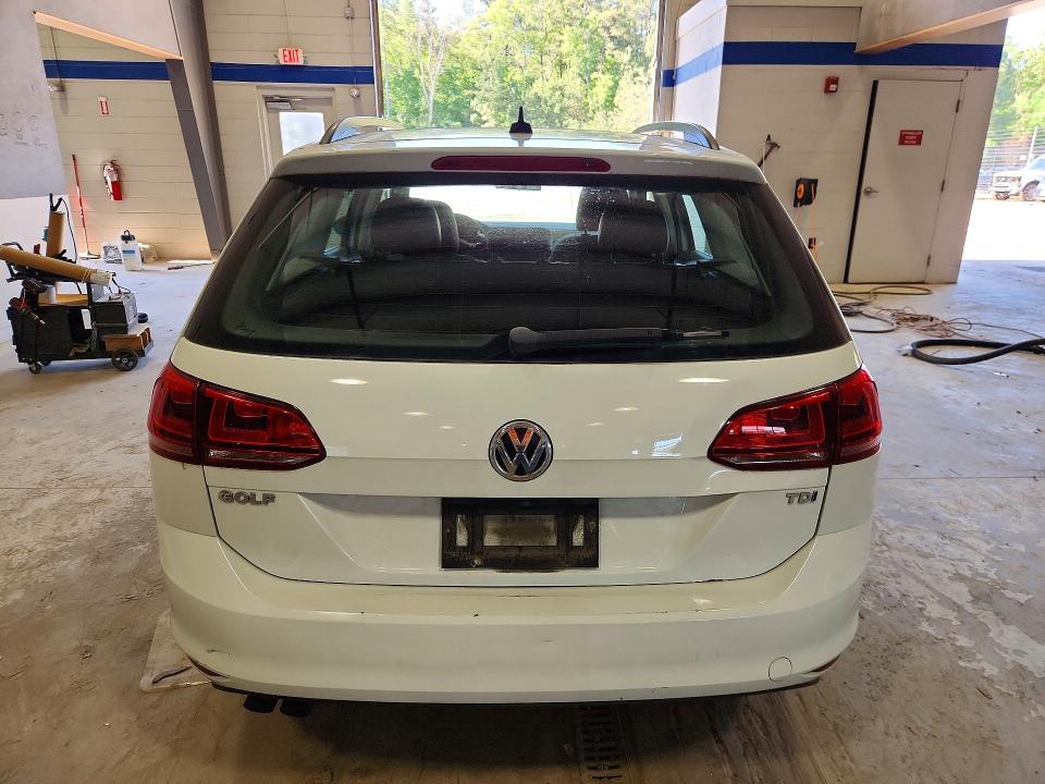 2015 Volkswagen Golf sportsvan VIN 3VWCA7AU1FM516259 COPART salvage auction — FRONT END, Va - Cert Of Title - Salvage, sold $1,800 on 2026-07-02 (photo 6)