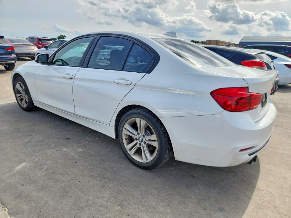 2016 BMW 3er VIN WBA8E9C58GK647869 COPART salvage auction — FRONT END, Salvage Title, sold $2,700 on 2026-07-16 (photo 2)