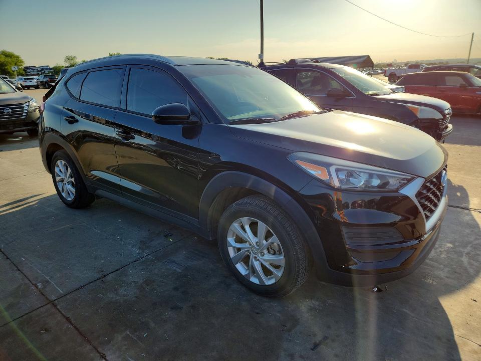 2019 Hyundai Tucson VIN KM8J3CA45KU014854 COPART salvage auction — REAR END, Tx - Salvage Vehicle Title, sold $6,100 on 2026-07-06 (photo 4)