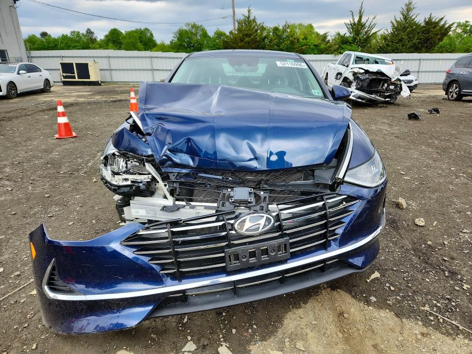 2021 Hyundai Sonata VIN 5NPEG4JA5MH086446 COPART salvage auction — FRONT END, Nj - Cert Of Title-Salvage, sold $2,050 on 2026-07-20 (photo 5)