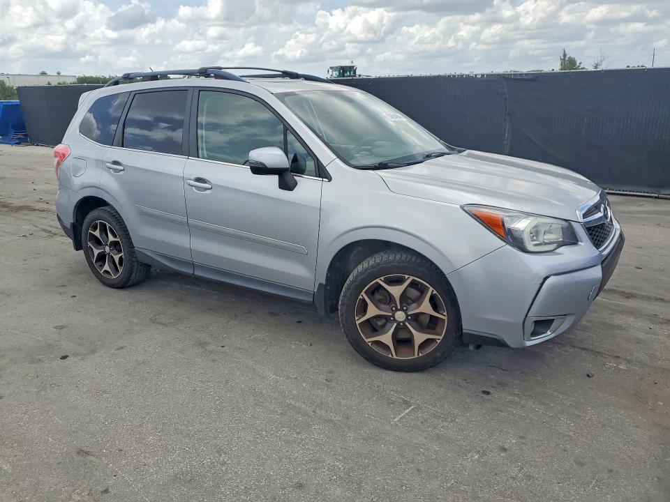 2014 Subaru Forester VIN JF2SJGPC0EH452717 COPART salvage auction — FRONT END, Fl - Cert Of Title Slvg Rebuildable, sold $475 on 2026-07-14 (photo 4)