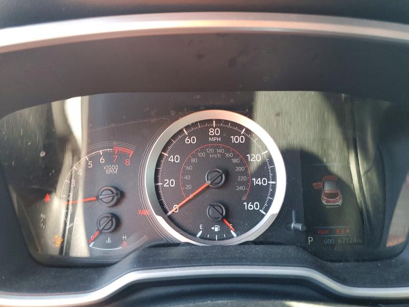 2019 Toyota VIN JTNK4RBE1K3049733 COPART salvage auction — FRONT END, Md - Cert Of Salvage > 75% Damage, sold $4,200 on 2026-07-24 (photo 9)