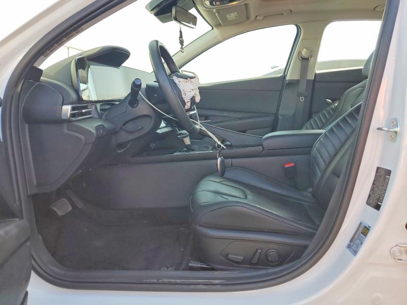 2025 Hyundai Elantra VIN KMHLN4DJ8SU141687 COPART salvage auction — FRONT END, Ca - Salvage Certificate, sold $3,850 on 2026-07-27 (photo 7)