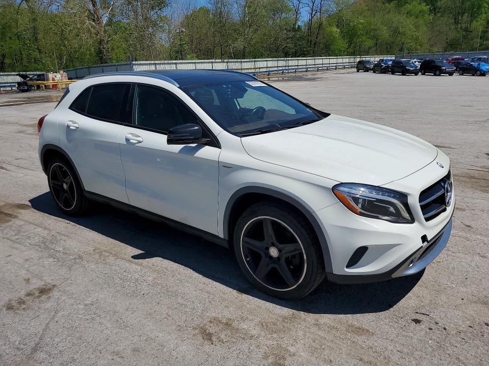 2015 Mercedes-benz VIN WDCTG4GB9FJ039092 COPART salvage auction — HAIL, Oh - Cert Of Title-Salvage, sold $450 on 2026-07-23 (photo 4)