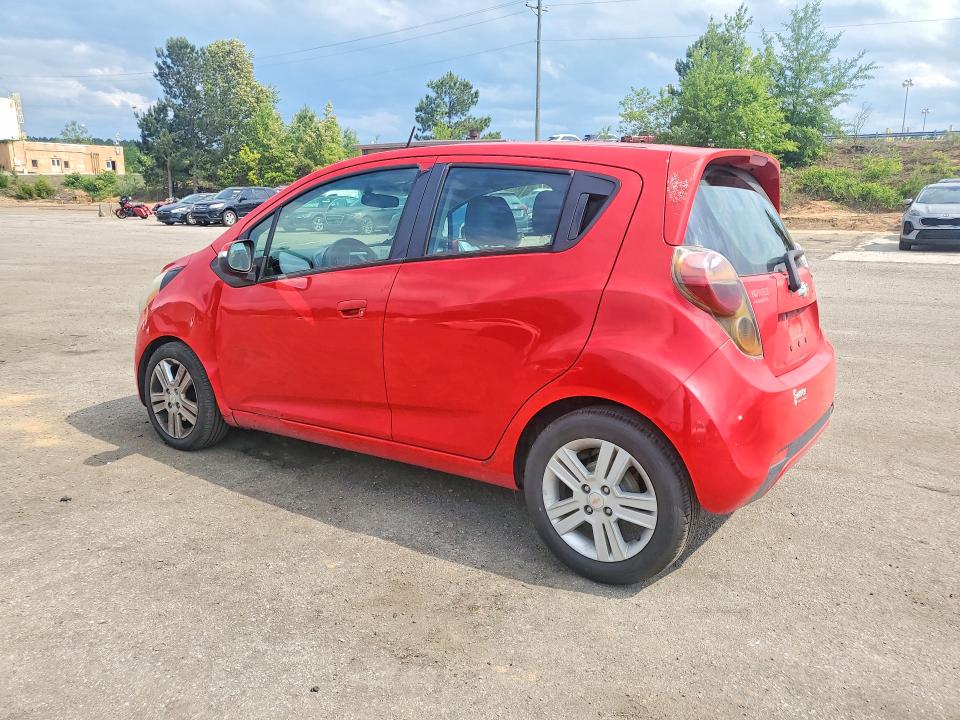 2014 Chevrolet Spark VIN KL8CD6S95EC456557 COPART salvage auction — SIDE, Sc - Cert Of Title-Salvage, sold $800 on 2026-07-10 (photo 2)