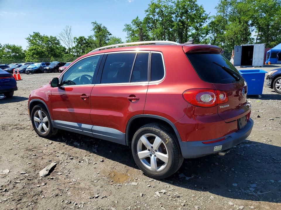2010 Volkswagen Tiguan VIN WVGAV7AX0AW001721 COPART salvage auction — FRONT END, Md - Cert Of Salvage > 75% Damage, sold $275 on 2026-07-23 (photo 2)