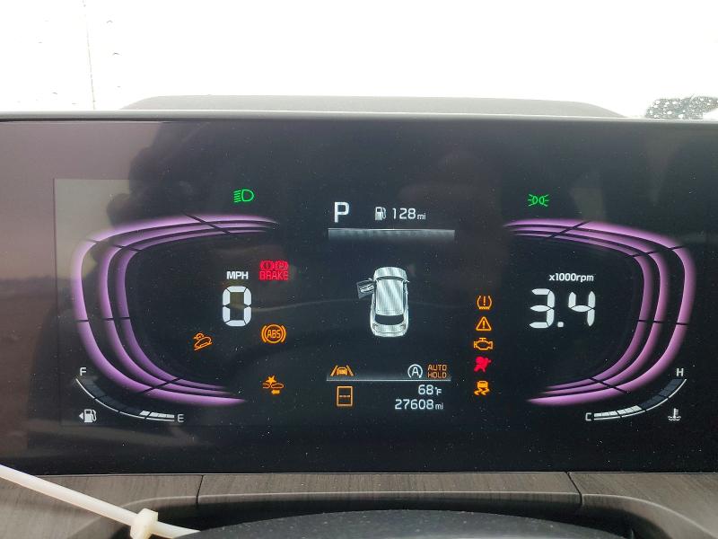 2024 Kia VIN 5XYP34GC2RG559392 COPART salvage auction — FRONT END, Tx - Salvage Vehicle Title, sold $100 on 2026-07-30 (photo 9)