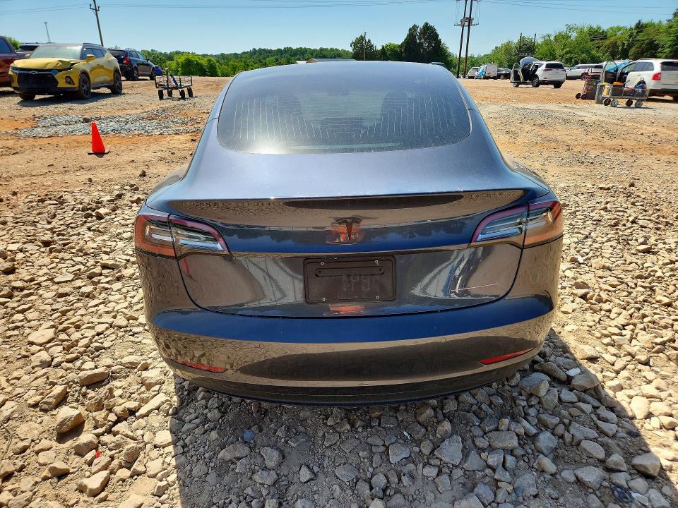 2020 Tesla Model 3 VIN 5YJ3E1EC8LF586203 COPART salvage auction — FRONT END, Nc - Salvage Certificate Of Title, sold $4,100 on 2026-07-20 (photo 6)