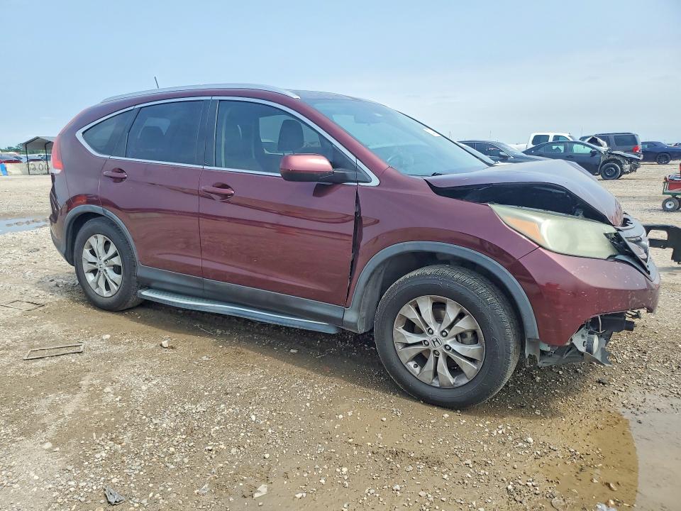 2013 Honda VIN 5J6RM4H76DL018327 COPART salvage auction — FRONT END, TX - SALVAGE VEHICLE TITLE, sold $2,750 on 2026-07-02 (photo 4)
