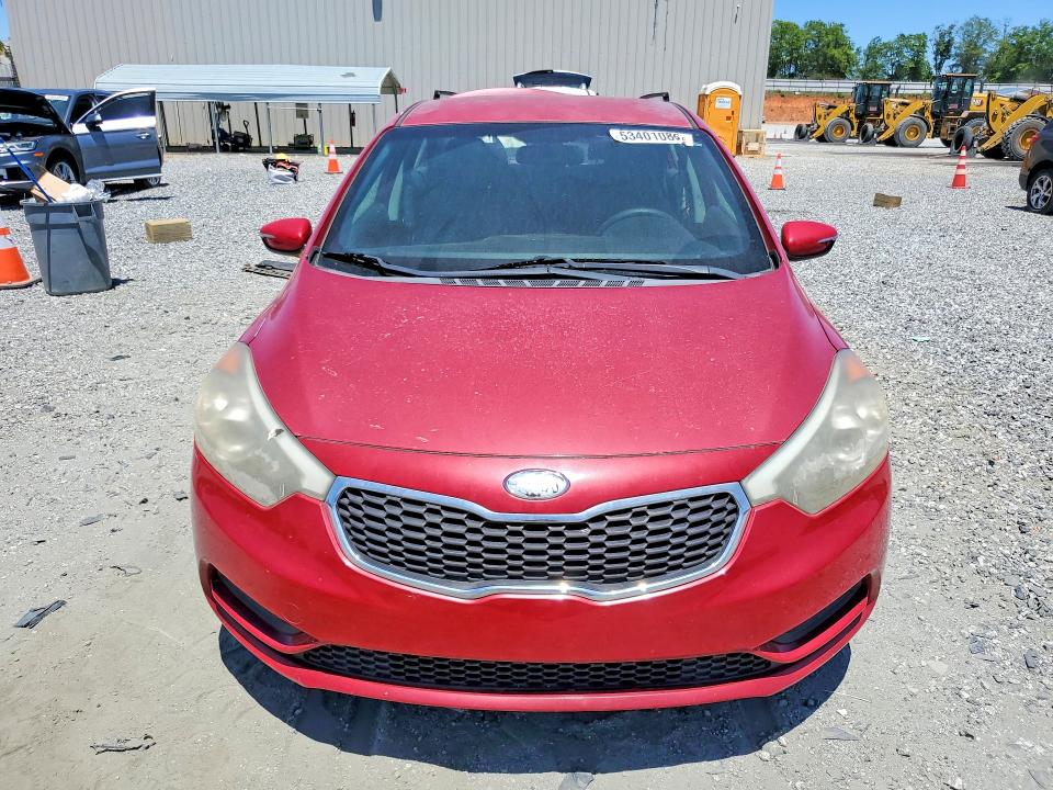 2014 Kia VIN KNAFX4A65E5089412 COPART salvage auction — REAR END, Sc - Cert Of Title-Salvage, sold $500 on 2026-07-20 (photo 5)