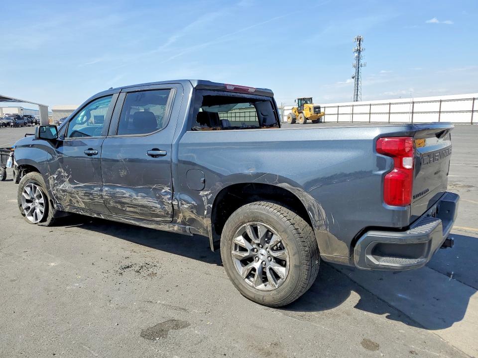 2022 Chevrolet Silverado VIN 1GCPWDED7NZ104066 COPART salvage auction — SIDE, Ca - Salvage Certificate, sold $9,400 on 2026-07-09 (photo 2)