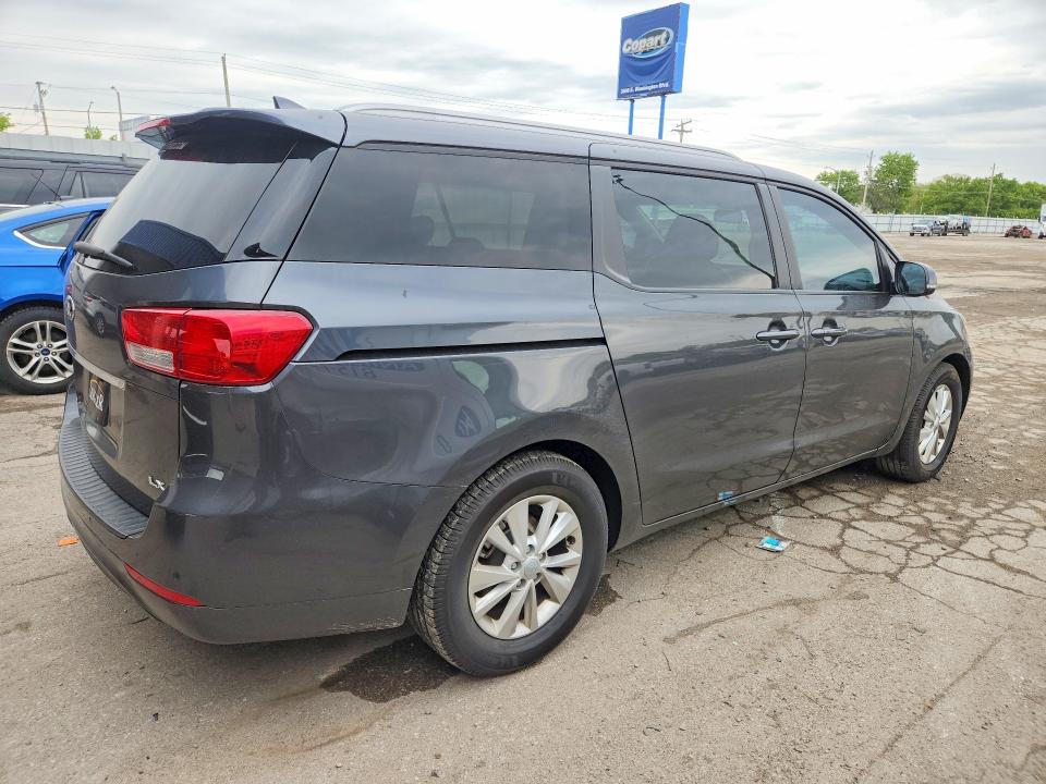2018 Kia SEDONA VIN KNDMB5C1XJ6396823 COPART salvage auction — MECHANICAL, Salvage Title, sold $1,250 on 2026-07-27 (photo 3)