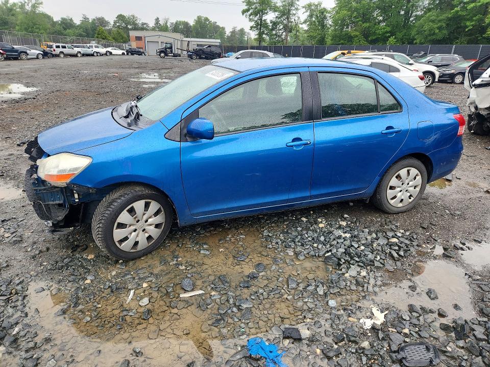 2010 Toyota Yaris VIN JTDBT4K31A1372599 COPART salvage auction — FRONT END, Md - Cert Of Salvage > 75% Damage, sold $1,050 on 2026-07-24 (photo 1)